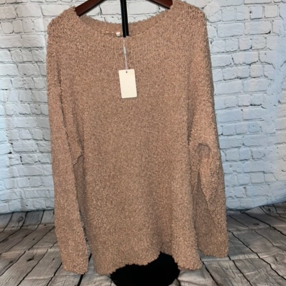 Camel 2XL womens sweater